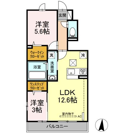 グランフォレストⅢの間取り