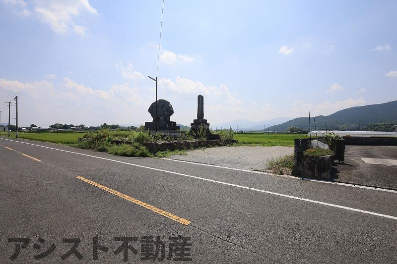 土師貸地の駐車場