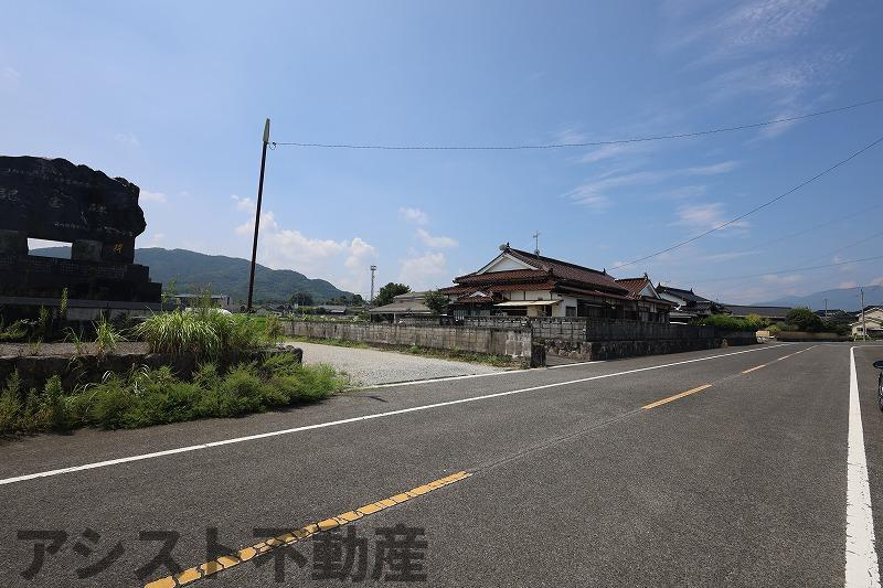 土師貸地の駐車場