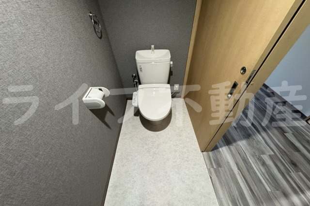新栄プロパティ東大阪Ⅰのトイレ|コンパクトで使いやすいトイレです