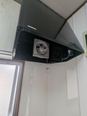 換気扇新規交換