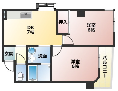 【間取り】 | リプレ美章園