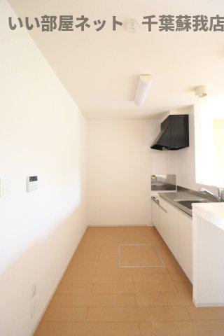 ラパンⅠのキッチン|きれいなキッチンです