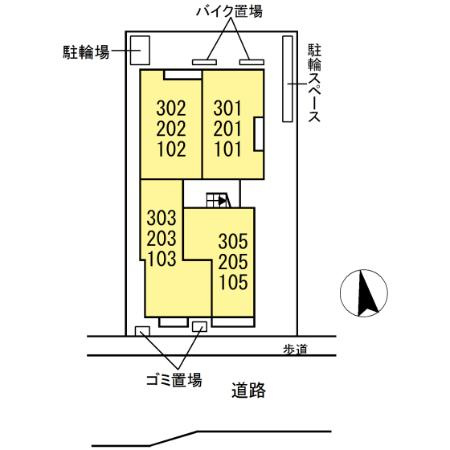 【区画図】 | Dフラット台町(ディーフラットダイマチ)