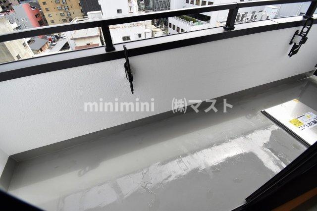 AXIS　LIFE　北浜のバルコニー