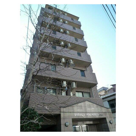 【外観】 | ヴェルステージ南阿佐ヶ谷 | 鉄筋コンクリート造のがっちりとした建物。