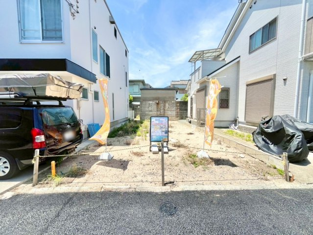 鳴尾町2丁目　建築条件付土地の土地図|現地（R8.4撮影）