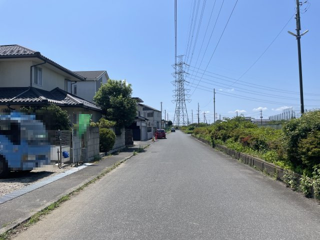 【前面道路含む現地写真】 | 杉戸町杉戸第2　Livele Garden.S　新築戸建　全1棟　1号棟 | 7/20撮影