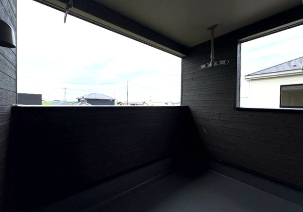 《仲介手数料半額》川越市菅間第3　全3棟　1号棟のバルコニー|バルコニー