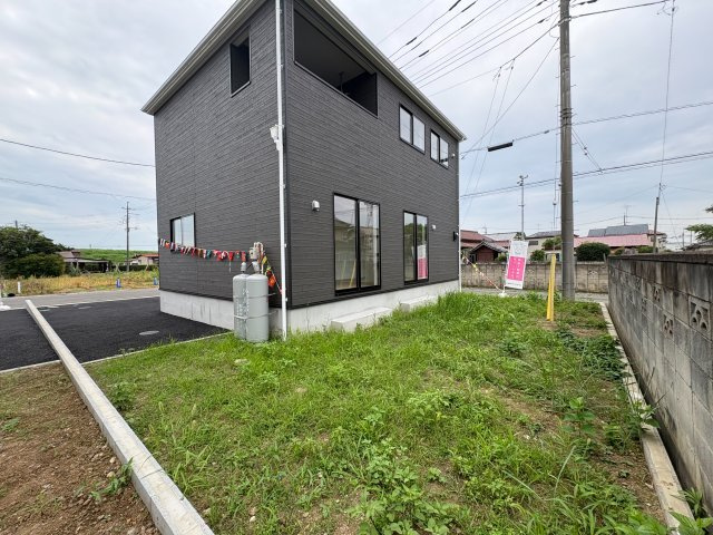 《仲介手数料半額》川越市菅間第3　全3棟　1号棟の庭