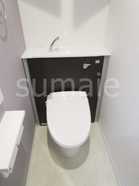ルミアージュ飛鳥山公園のトイレ|温水洗浄便座付きトイレです