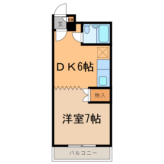 クローバーズマンションベルツリーの間取り