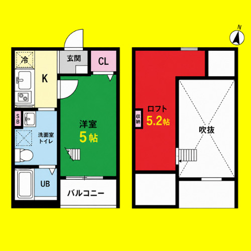 San・Marvelous(サンマーベラス)　名古屋市賃貸　仲介手数料無料の間取り