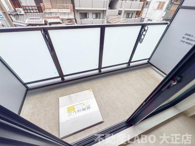 M-City天王寺のバルコニー