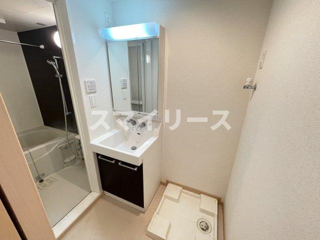 ハンプトンの洗面所