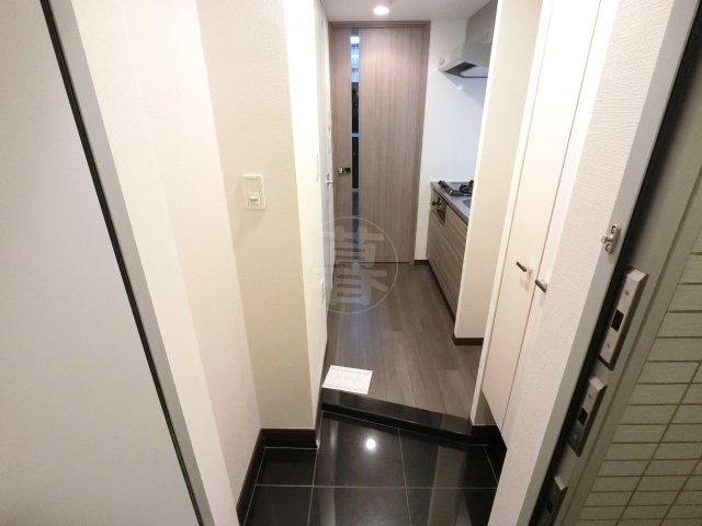 AXAS品川レジデンスの玄関