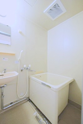 コーポハピネス　B棟の洗面所|※写真は別の部屋のものです。