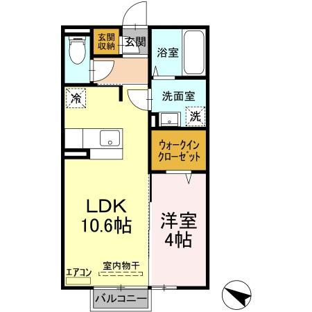 サンライトヒル厨の間取り