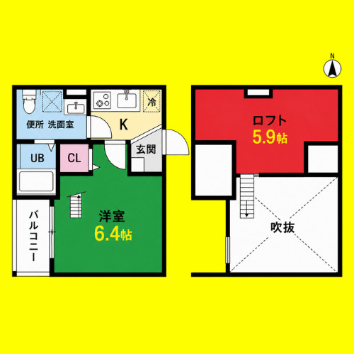 Vella(ヴェラ)　名古屋市賃貸　仲介手数料無料の間取り
