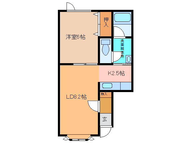 ベルモントの間取り