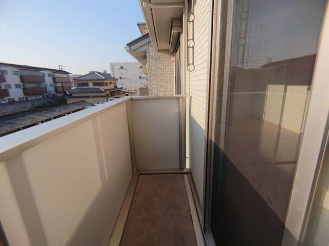 ヴィラージュのバルコニー