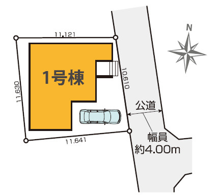 練馬区三原台1丁目　29帖LDK×おひさまバルコニー　限定1棟の区画図