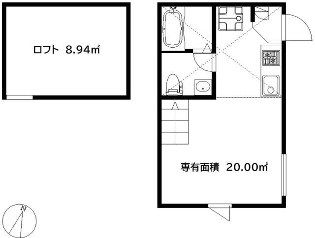 ランヒルズ西横浜の間取り