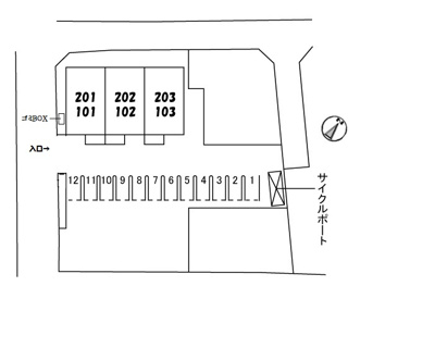 【区画図】 | 【成約物件】シャーメゾンKANDA
