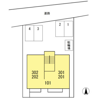 【区画図】 | アン　ソレイユ　Amn