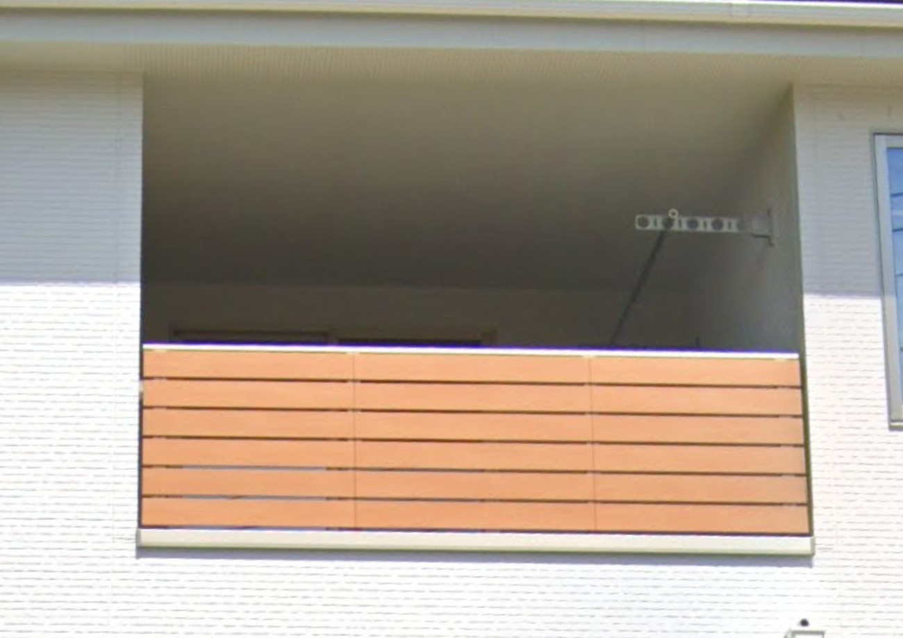 清水久保戸建のバルコニー