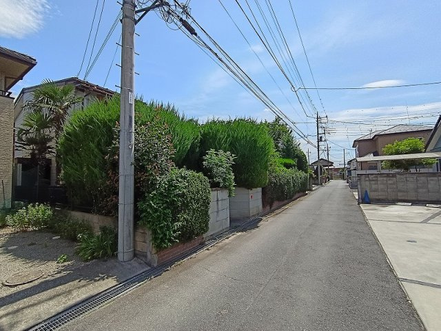 高崎市貝沢町　売地の外観|現地撮影：南西方向より