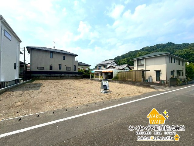 牧之原市静波3期　の前面道路含む現地写真|【限定1棟】2026年7月中旬撮影