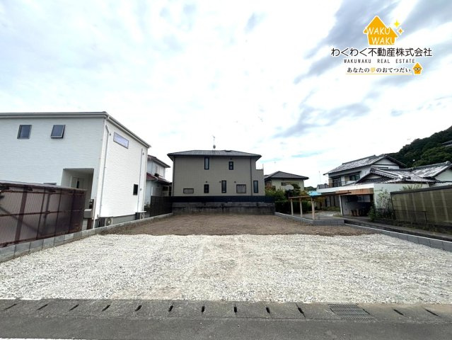 牧之原市静波3期　の前面道路含む現地写真|【限定1棟】2026年7月中旬撮影