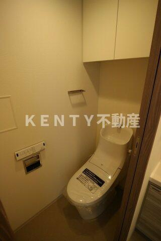 【トイレ】 | プラウドフラット戸越銀座 | 清潔感のあるトイレです