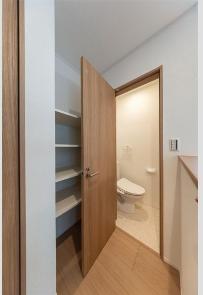セナリオフォルム柏たなかⅡのトイレ|トイレもきれいです