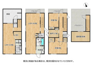 枚方市牧野阪1丁目　中古戸建ての画像