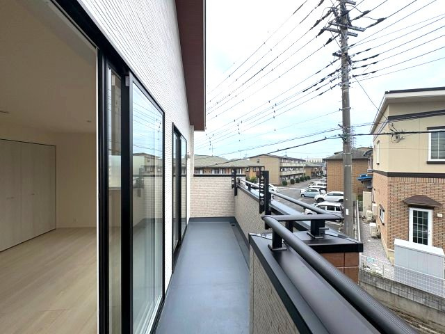川越市小仙波町2丁目　全1棟　新築戸建　のバルコニー|バルコニー