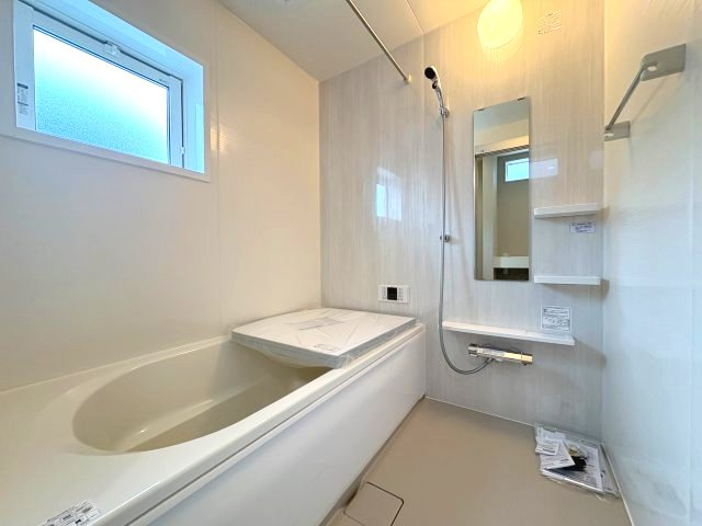 川越市小仙波町2丁目　全1棟　新築戸建　の浴室|バスルーム※浴室暖房換気乾燥機つき