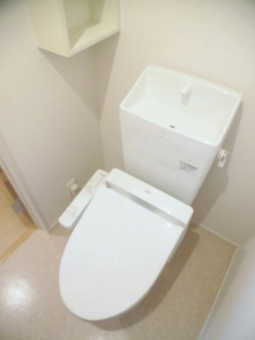 ビオーラ　空　Ｂのトイレ|トイレもきれいです