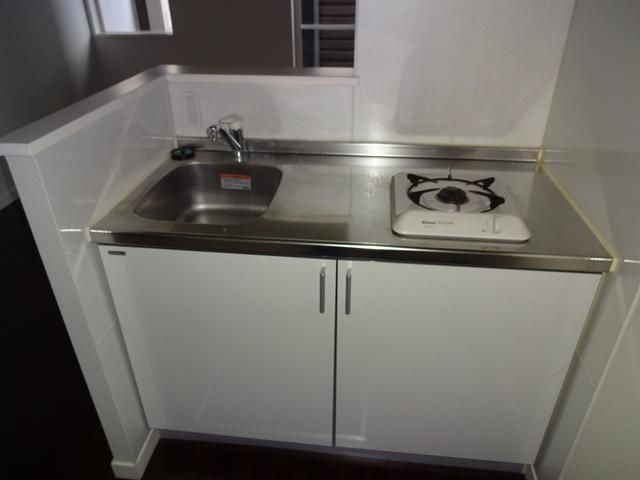 練馬区練馬３丁目のアパートのキッチン