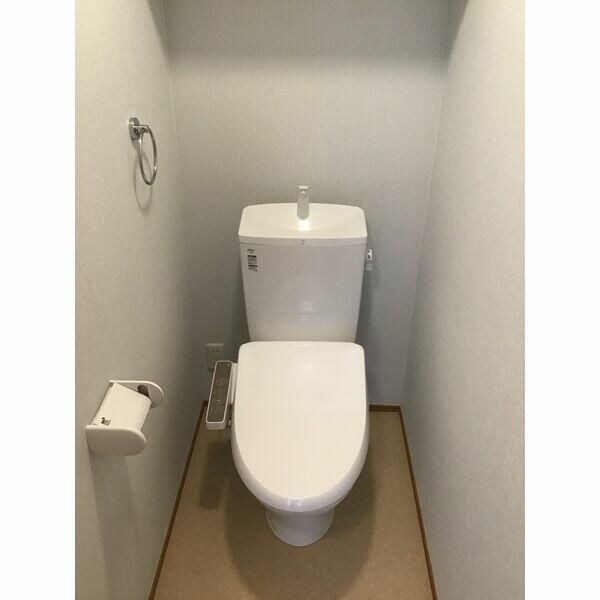 パークサイドテラスのトイレ|トイレもきれいです
