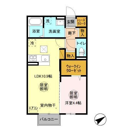 ショコラの間取り