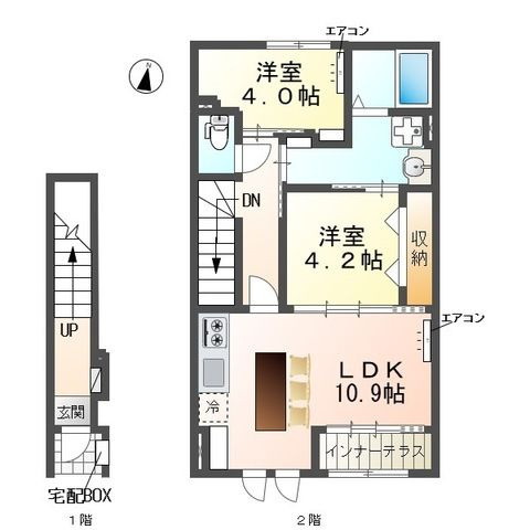 パークヒルズの間取り