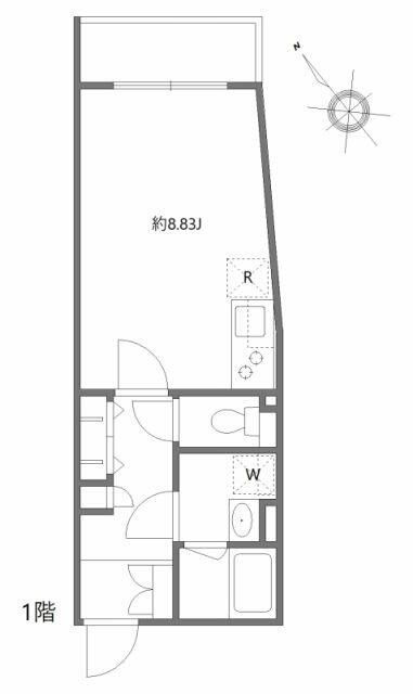 アルティザ氷川台の間取り