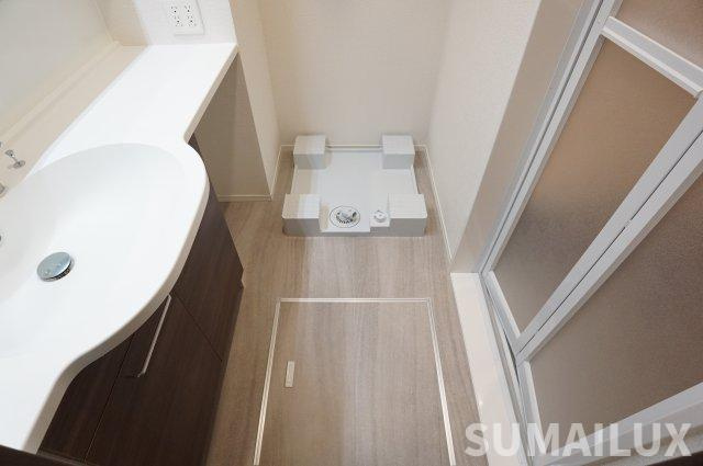 D-ROOM パレットハウスの洗面所