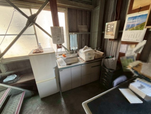安城市桜井町城阿原　貸倉庫のキッチン