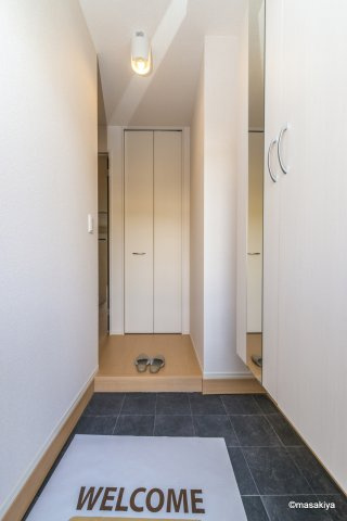 メルベーユ東中野　Ⅱの玄関
