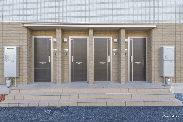 メルベーユ東中野　Ⅱのエントランス