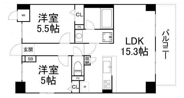 【間取り】 | サンシエロ東今里