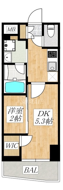 RELUXIA北赤羽の間取り|南東向きのお部屋です☆
